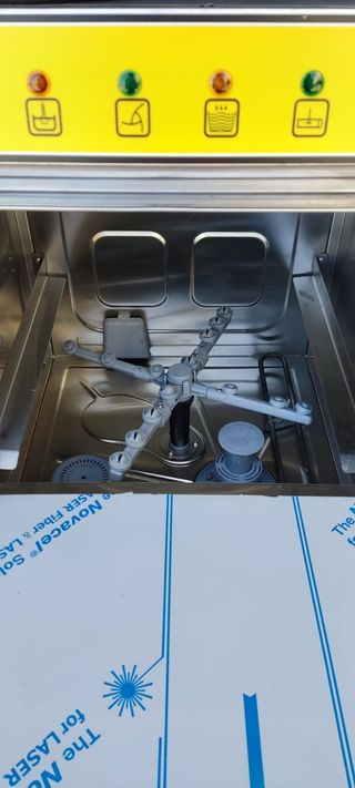 Lavavasos industrial cesta 40x40cm