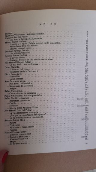 V Certamen literario