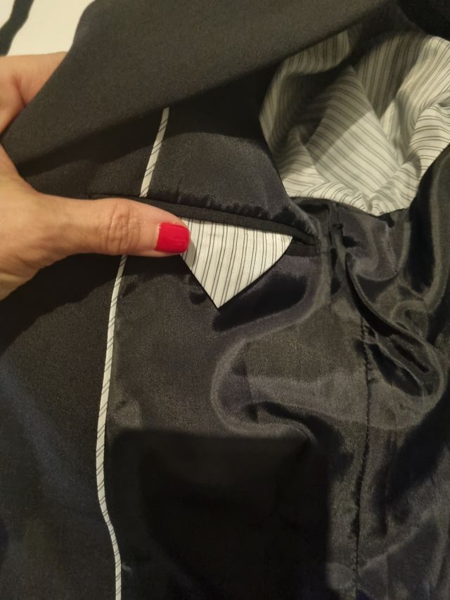 Traje comunión Zara talla 10 azul oscuro