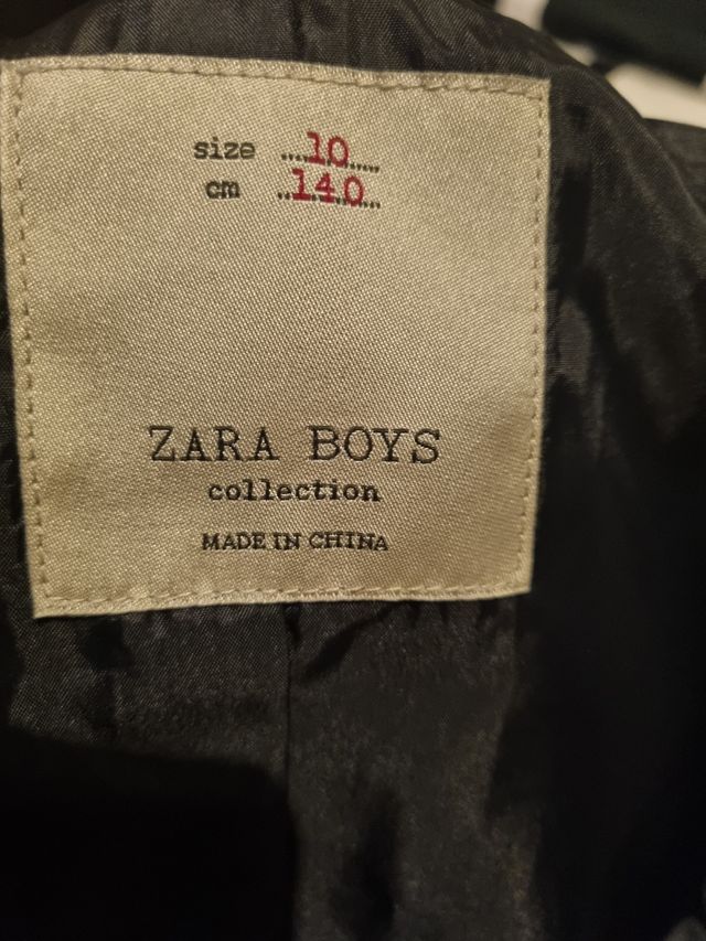 Traje comunión Zara talla 10 azul oscuro
