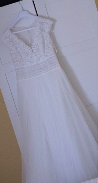 Vestido de novia Rosa Clará