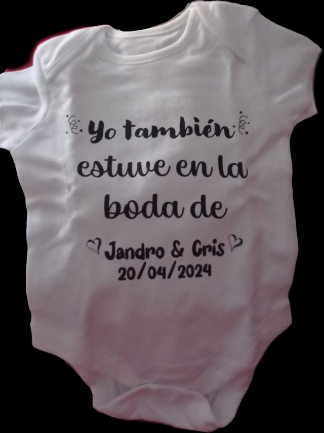 Bodie personalizado Boda