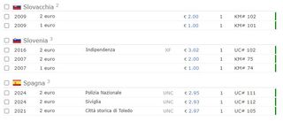 Euro Coins - Scambio