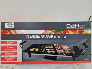 Plancha eléctrica daher  nueva