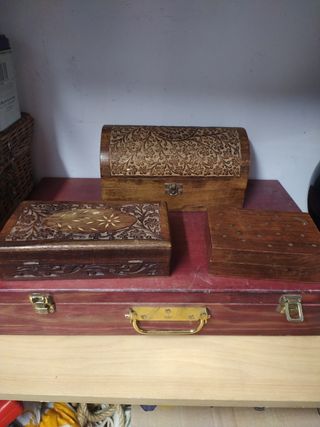 Cajas de madera 
