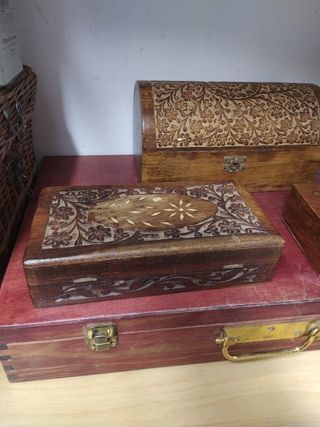 Cajas de madera 