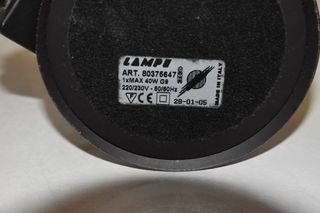 Vendo candeeiros de mesa de cabeçeira italianos