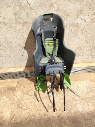 Silleta portabebés para bicicleta