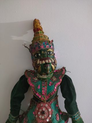 MARIONETA DEMONIO TAILANDIA GRAN TAMAÑO 