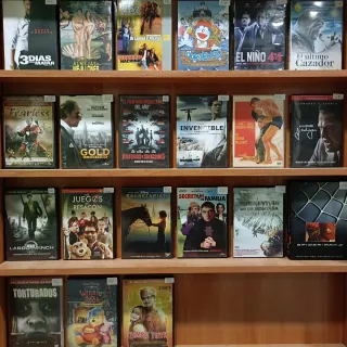 Películas a 5€ en DVD