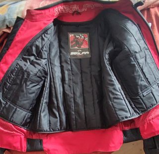 Chaqueta cuero moto Segura talla L