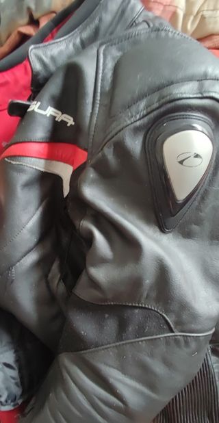 Chaqueta cuero moto Segura talla L
