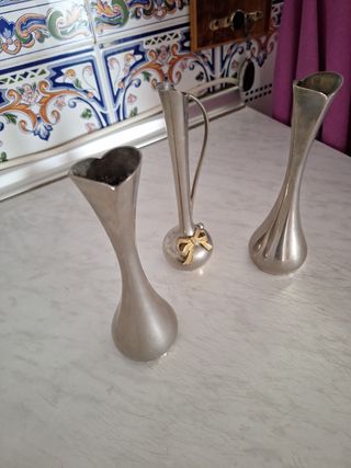 Juego 3 Jarrones pequeños.