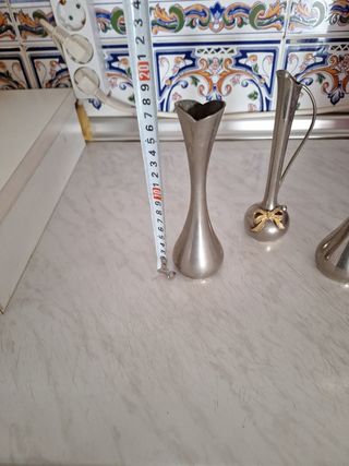 Juego 3 Jarrones pequeños.