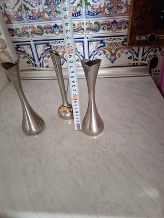 Juego 3 Jarrones pequeños.