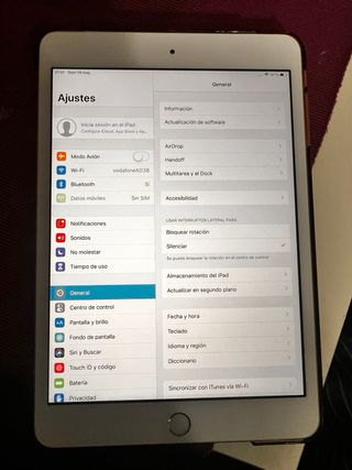 Ipad mini 3 wifi+celular 16 gb