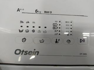 OFERTA Lavadora "OTSEIN" 6KG, A++, 1000Rpm