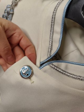 Traje comunión niño marfil talla 12