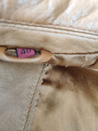 Americana piel mujer