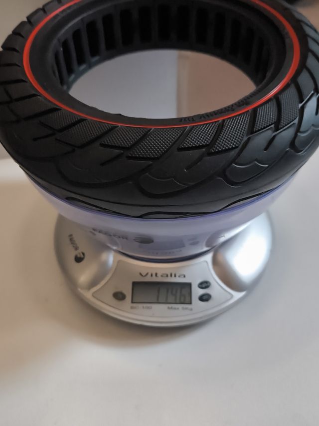 CUBIERTAS MACIZAS 10x2.5" PATINETES