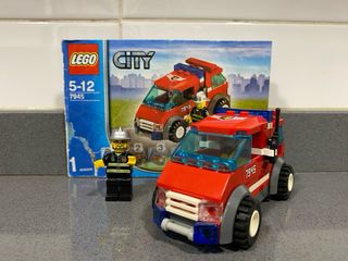 Estacion de bomberos de lego