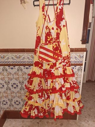 Traje de flamenca