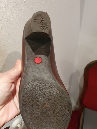 Zapato tacón camper