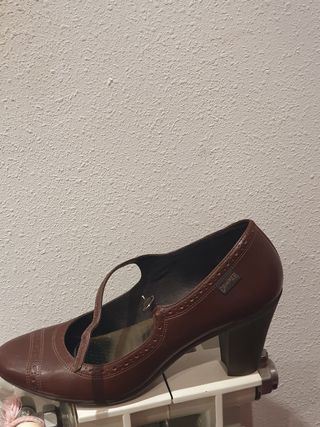 Zapato tacón camper