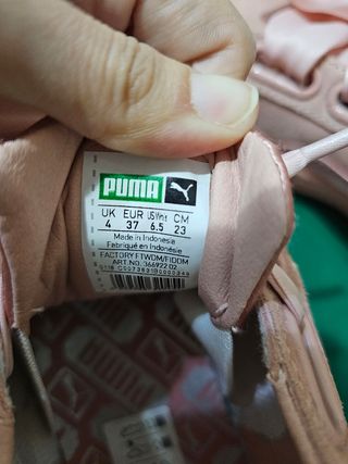 Scarpe rosa puma suede 37