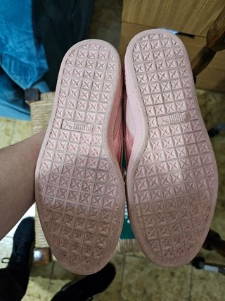 Scarpe rosa puma suede 37