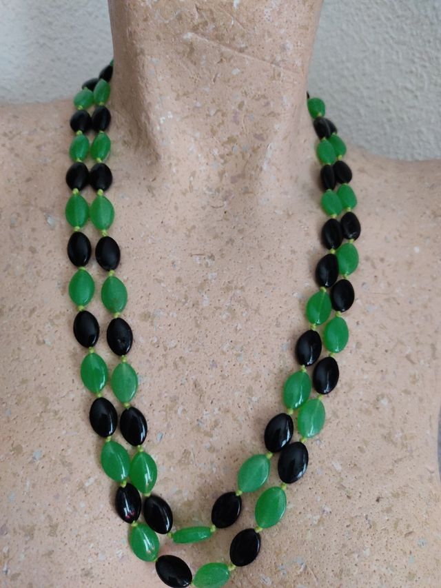 Collar largo de cristal