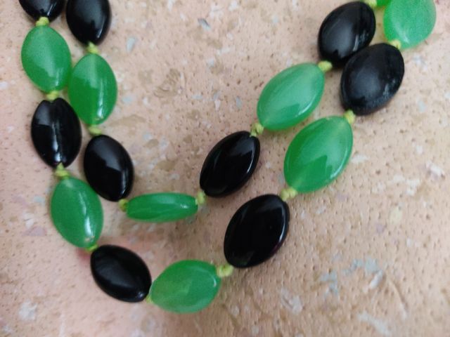 Collar largo de cristal