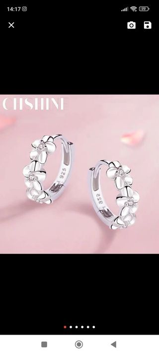 PENDIENTES DE AGUJA PLATA DE LEY