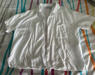 Stradivarius camisa blanca COMO NUEVA
