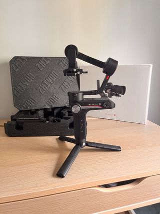 Zhiyun Weebill S estabilizador Gimbal + caja
