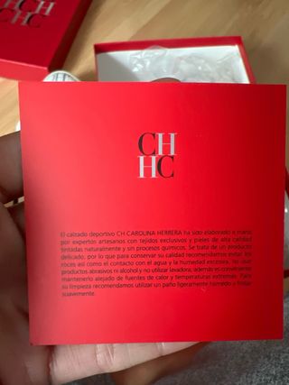 Zapatillas carolina herrera 39