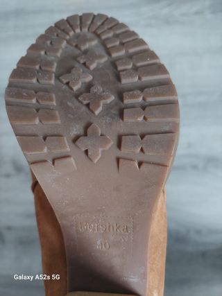 Botines marrón Bershka