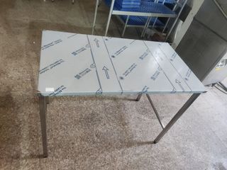 MESA DE ACERO INOXIDABLE 1,13 M