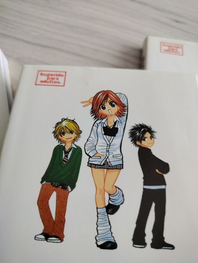 Lote tres libros manga