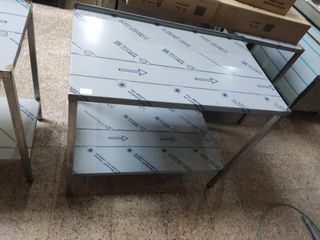 MESA DE ACERO INOXIDABLE 1 M