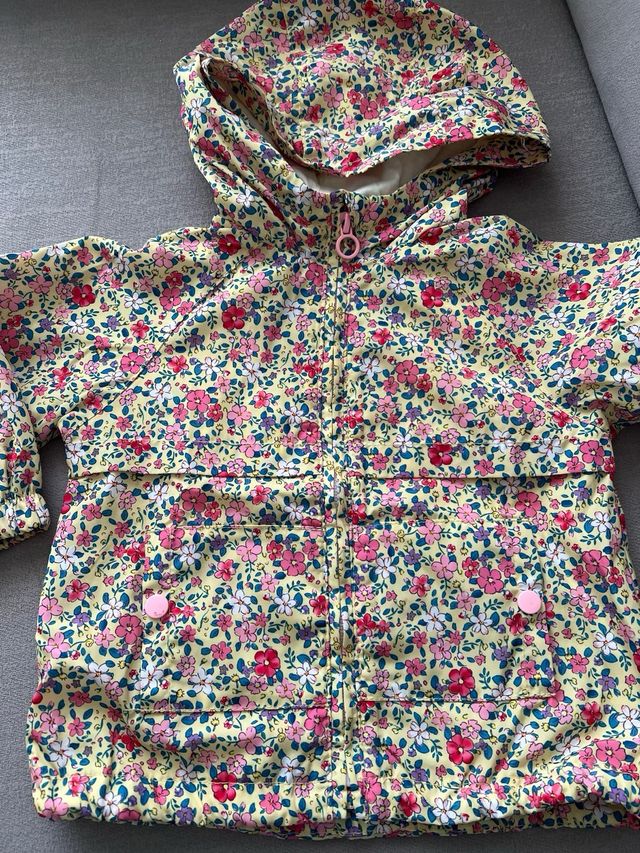 Chubasquero cortavientos niña