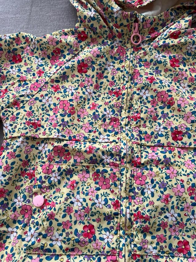 Chubasquero cortavientos niña