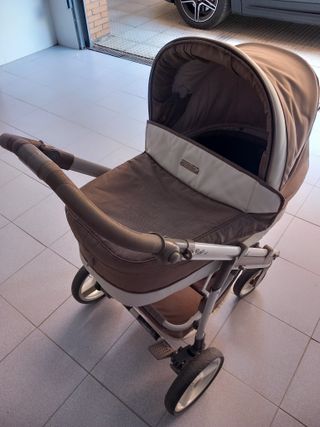 Carrito Bebecar (2 piezas - capazo y silla)