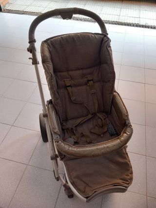 Carrito Bebecar (2 piezas - capazo y silla)