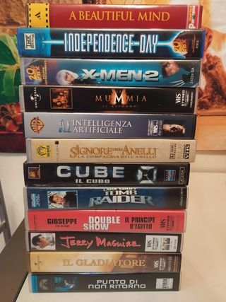 VHS vintage a 1.5 euro l'una 
