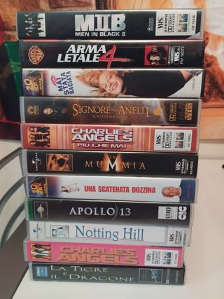 VHS vintage a 1.5 euro l'una 