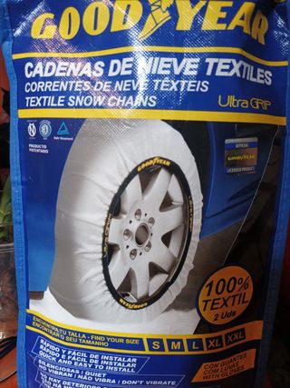 Cadenas nieve textil Good Year tamaño L