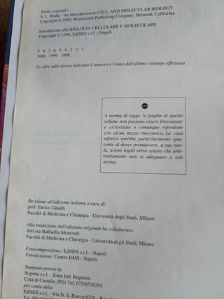 Introduzione alla biologia