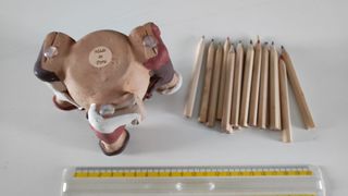 Porta pastelli - fatto a mano - artigianato.