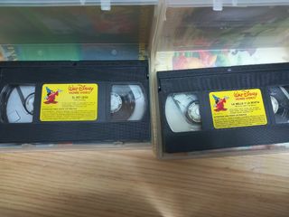 Pack 4 películas Disney VHS